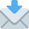 Envelope With Arrow emoji on Twitter